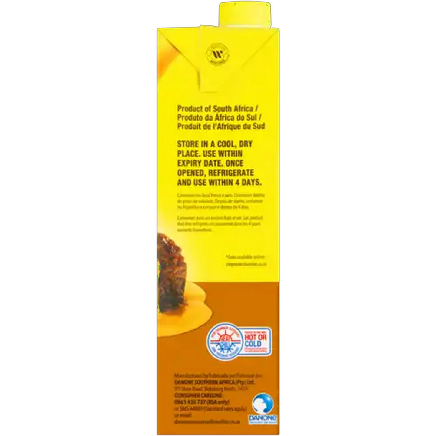 Image of Danone Ultra Mel Malva Pudding Flavoured Limited Edition Custard 1kg 