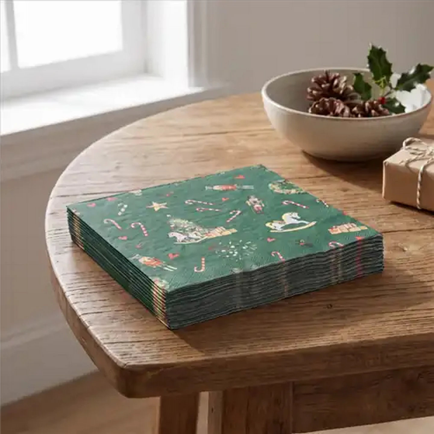 Image of Atelier Heritage Christmas Napkins 3-Ply 33 x 33cm 20-Pack