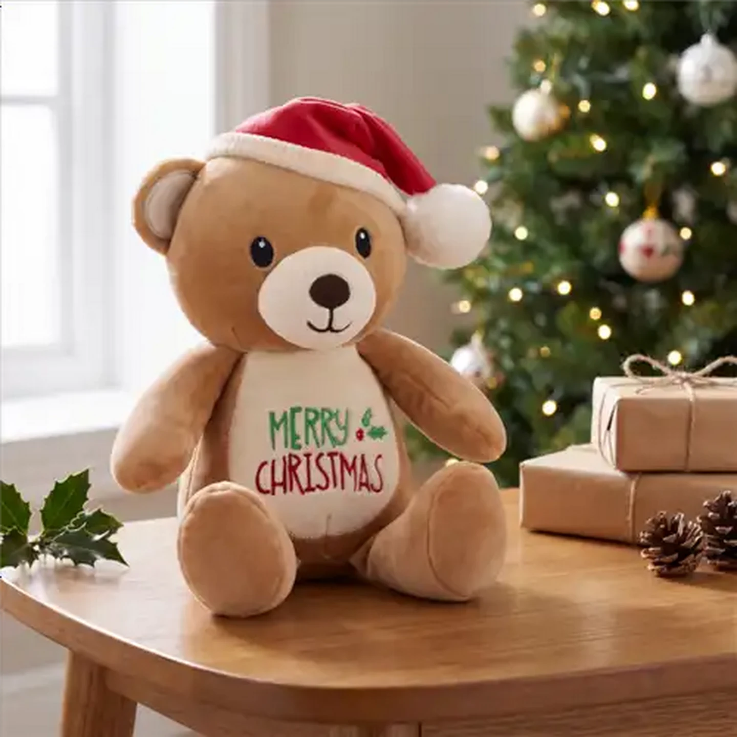 Image of Merry Christmas Plush Bear 20cm