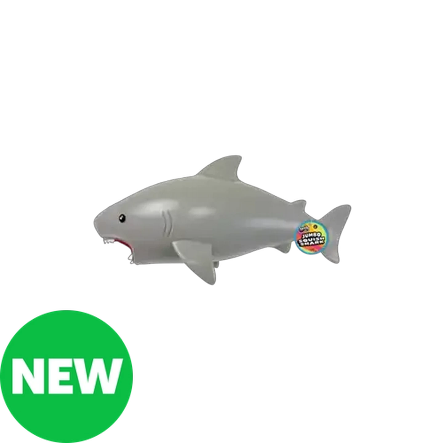 Image of Ja-Ru Irre-Squish-Tible Jumbo Squish Shark Sensory Toy