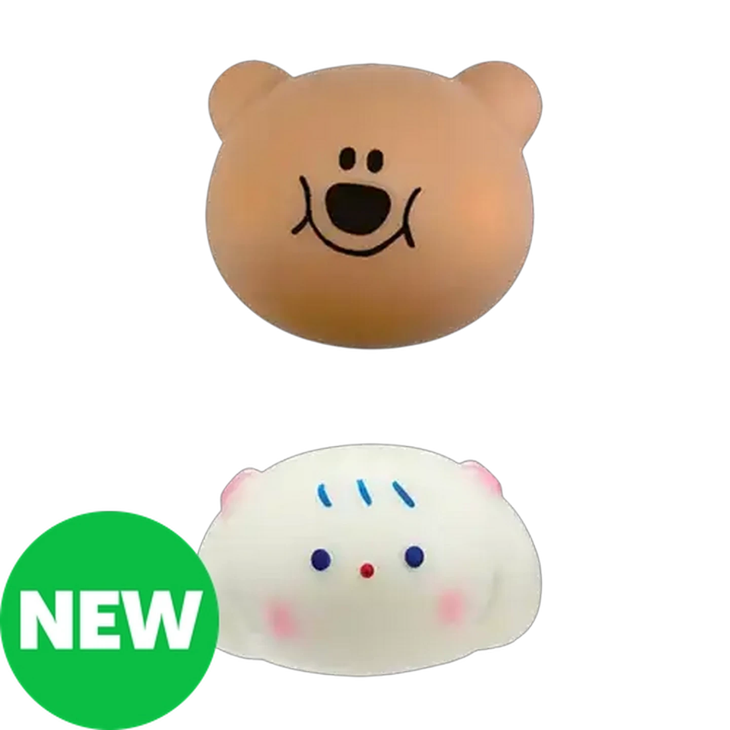 Image of Ja-Ru Cutie Kawaii Puffs Squishy Toy (Type May Vary)